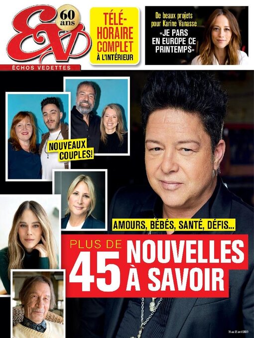 Détails du titre pour Échos Vedettes par TVA Publications Inc. - Disponible